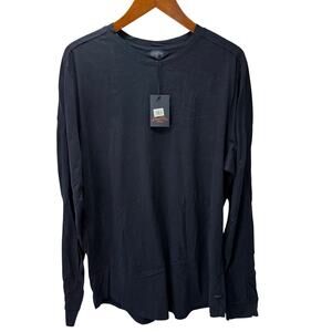 Goodman Men’s Shirt sz XXL Navy Blue Ultra Soft NEW # H517